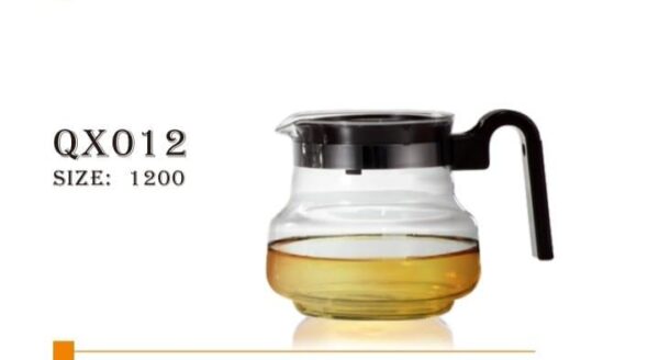 Glass Coffee kettle with lid Tea & Coffee Way Style: Available in Different Sizes: - Image 2