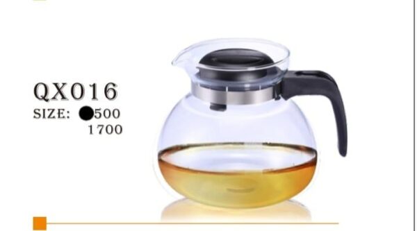 Glass Coffee kettle with lid Tea & Coffee Way Style: Available in Different Sizes: - Image 5