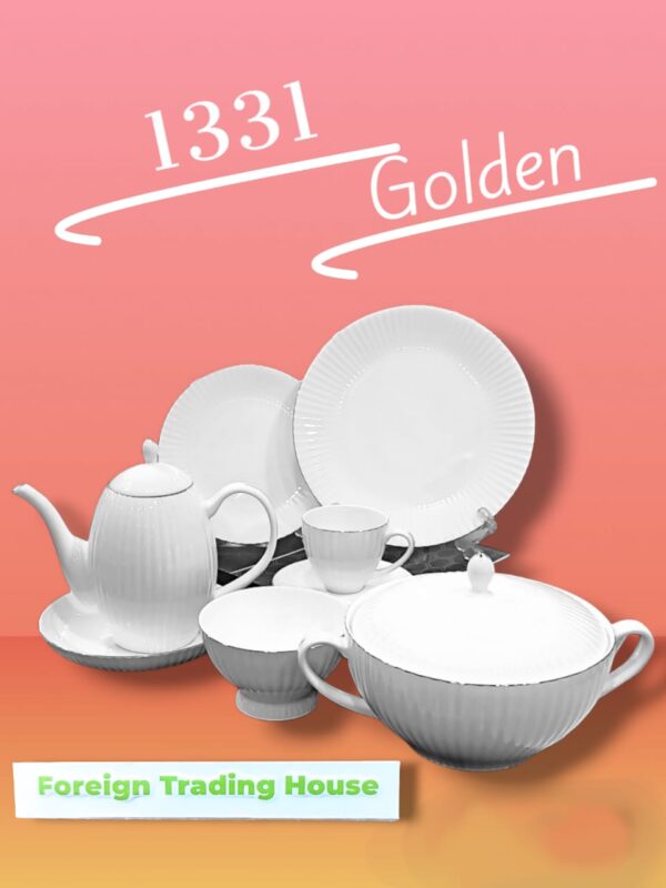 DINNER SET BONE CHINA 61PC (AVAILABLE IN VARIOUS DESIGNS):Imported Super Bon China Dinner set - 61 Pieces
