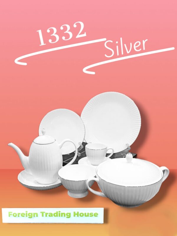 DINNER SET BONE CHINA 61PC (AVAILABLE IN VARIOUS DESIGNS):Imported Super Bon China Dinner set - 61 Pieces - Image 3