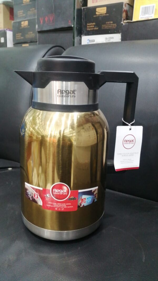 REGAL Stainless steel Thermos High Quality keep Hot and cold 24 hrs in 2 Liters