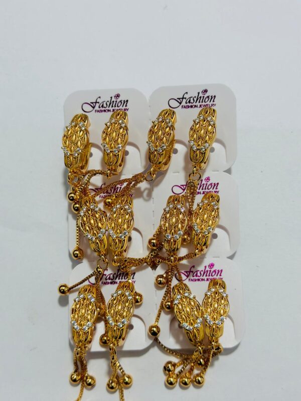 Stainless Steel New Fashion Trendy Gold Hoops Earrings For Girls Premium Quality Jewellery For Women(AVAILABLE IN UNIQUE DESIGNS) - Image 5