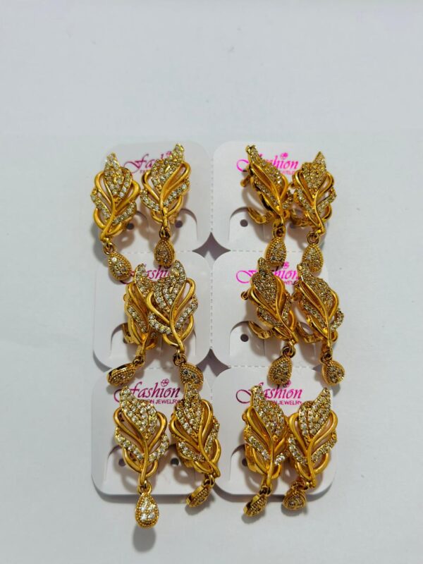 Stainless Steel New Fashion Trendy Gold Hoops Earrings For Girls Premium Quality Jewellery For Women(AVAILABLE IN UNIQUE DESIGNS) - Image 12