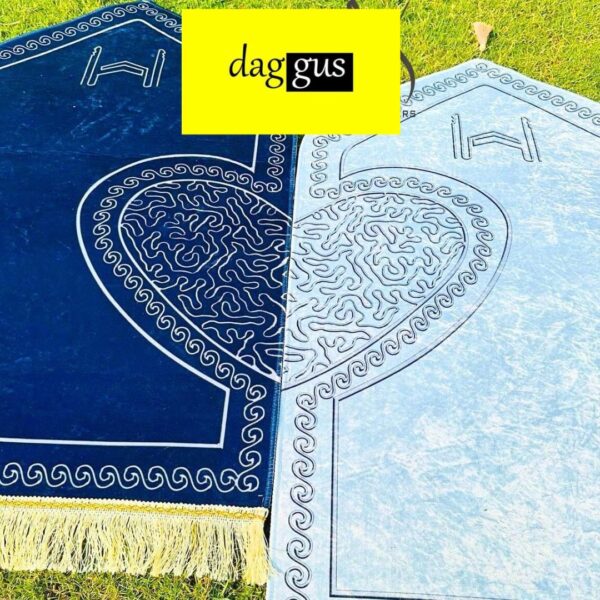 Elegant Padded Couple Prayer Mats Couple Prayer Mats Islamic Nikah Salah Wedding Gift Namaaz Islam Dua - Image 3