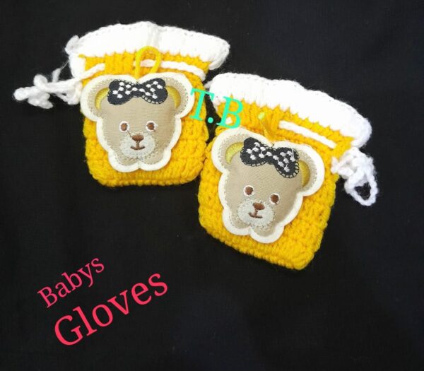 crochet mittens warm for newborn baby