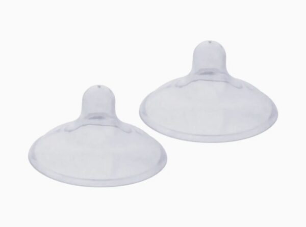 2 PCs Washable Soft Breast Cover for mothers Silicon Breast Feeding Nursing Cover Breast Cover for Girls Silicon Breast Feeding Nursing Cover for Girls Fast feeding pacifier for nursing moms, Feeding nipples for cracked breasts | Easy feeding breast protection: - Image 5