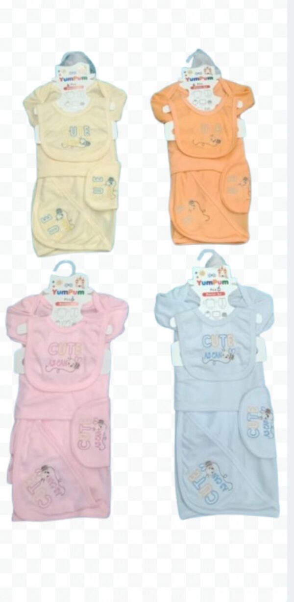 New Born 6 pieces Starter set mix(Pink,Blue,Orange,Yellow)