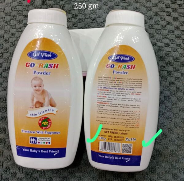 Go Rash Baby Powder Large 250gm