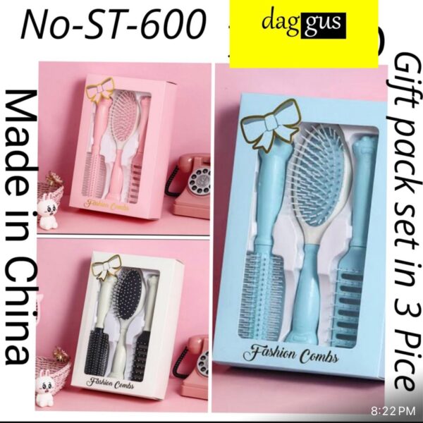 Comb Set Gift Box Hairs Care Air Bag Comb Female Woman Hair Brush Scalp Homes