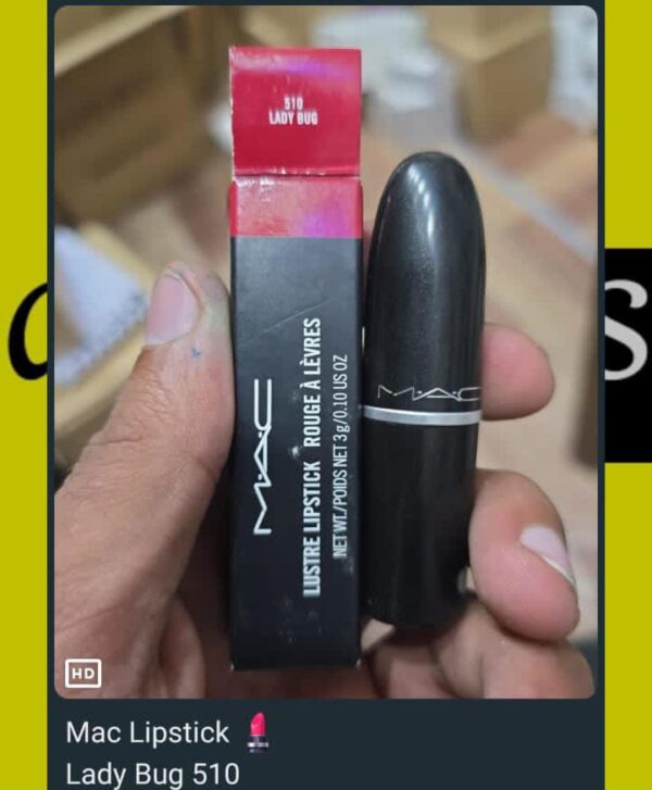 MAC Lustre Lipstick 510 Lady Bug - Image 2