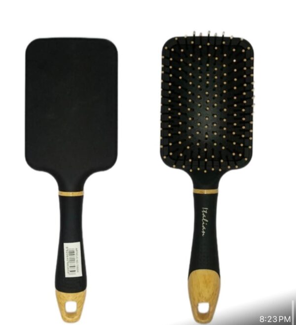 Italian Paddle Brush Fighter Air Cushion Comb Hair Brush Childrens Hair Brush For Blow-drying Detangling Straighten Comb All Hair Type Hair Brushes For Boys/Girls Hair Brush