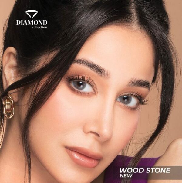 Bella Diamond Wood Stone Contact Lenses.