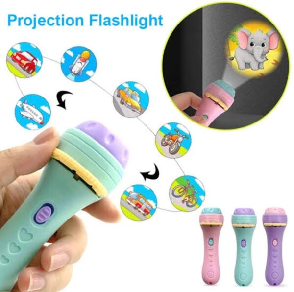 Projection Flashlight For Kids