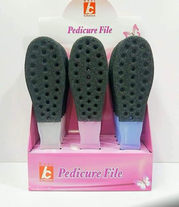 Right Choice Pedicure Foot File/1 Piece Foot Scraper/Pedicure File: