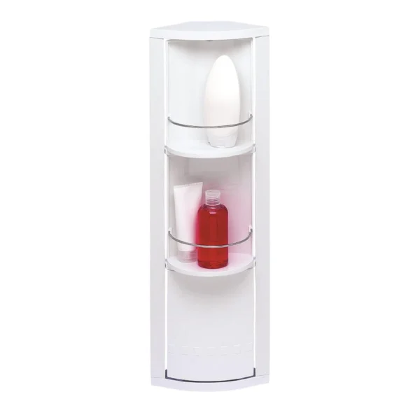 Primanova (S01-16 T Natura) R.CORNER CADDY 3 SHELVES 23 cm w 66 cm h: