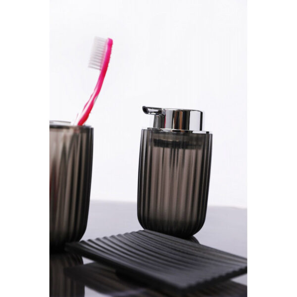 Primanova Polar Liquid Soap Dispenser, Transparent Gray - Image 3