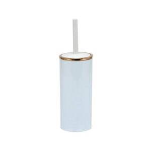 Primanova LENOX TOILET BRUSH HOLDER, M-E34-01-A White-Gold: