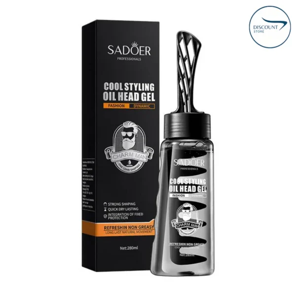 SADOER Cool Styling Hair Oil Comb: - Image 2