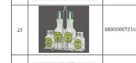 Kleeyo OIL & SALT SHAKER SET 5 Pcs