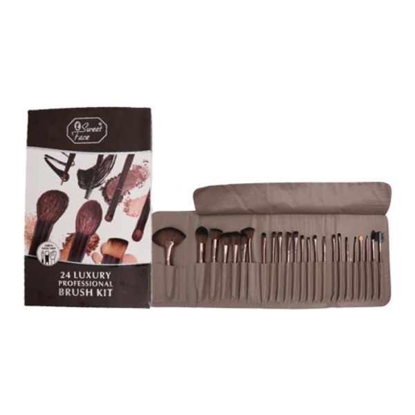 Sweet Face 24 Luxury Professional Brush Kit.