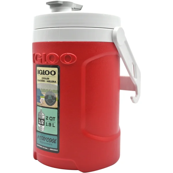 IGLOO Latitude Half Gallon Water Jug - Red(31285), - Image 2