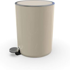 Primanova M-E66-09 Lenox 5 Lt Pedal Bin (M-E66-09Beige)(M-E66-01 white)(M-E66-06 Black):