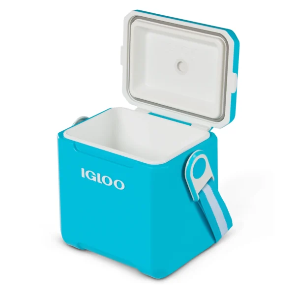 Igloo 11 QT Tag-A-Long Too Hard Side Cooler: Turquoise Blue, Item Code:32653 - Image 4