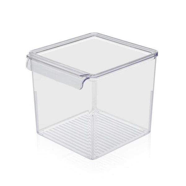 Primanova Refrigerator Organizer with CoverM-E73-10-16 Transparent 165*178*160 MM: - Image 4
