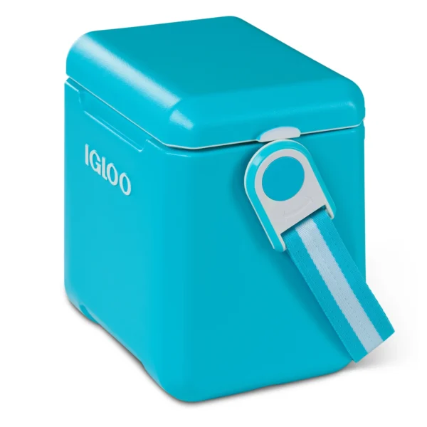 Igloo 11 QT Tag-A-Long Too Hard Side Cooler: Turquoise Blue, Item Code:32653 - Image 3