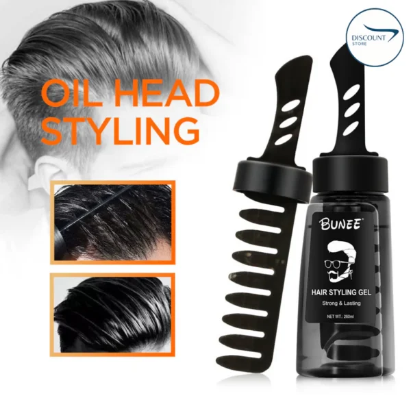 SADOER Cool Styling Hair Oil Comb: - Image 5