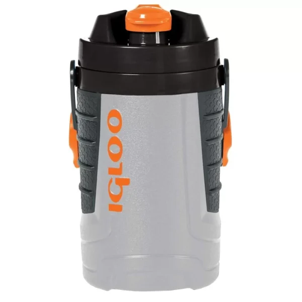 IGLOO Proformance 1QT Water Jug/Bottle Ash Gray/Tough Orange Item#31095: