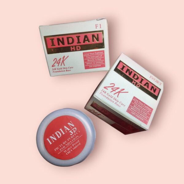 Indian HD Foundation 24 K Gold Skin Care Foundation Base