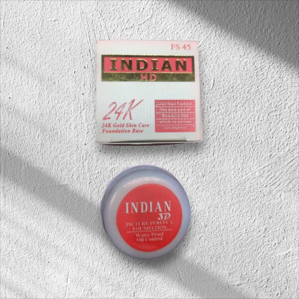Indian HD Foundation 24 K Gold Skin Care Foundation Base - Image 2
