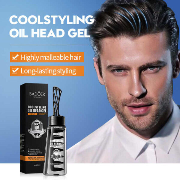 SADOER Cool Styling Hair Oil Comb: - Image 8