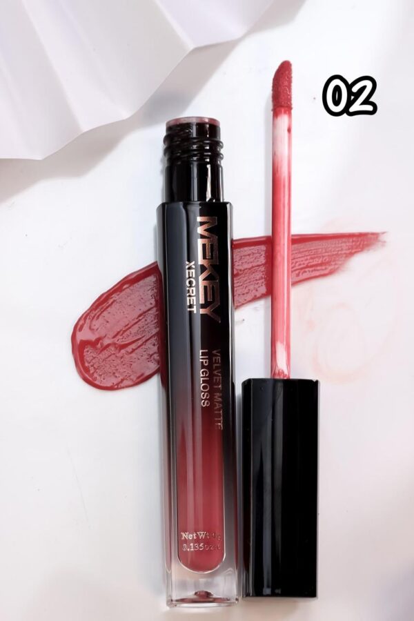 MEKEYXECRET VELVET MATTE LIQUID LIPGLOSS (12 Shades Available): - Image 16