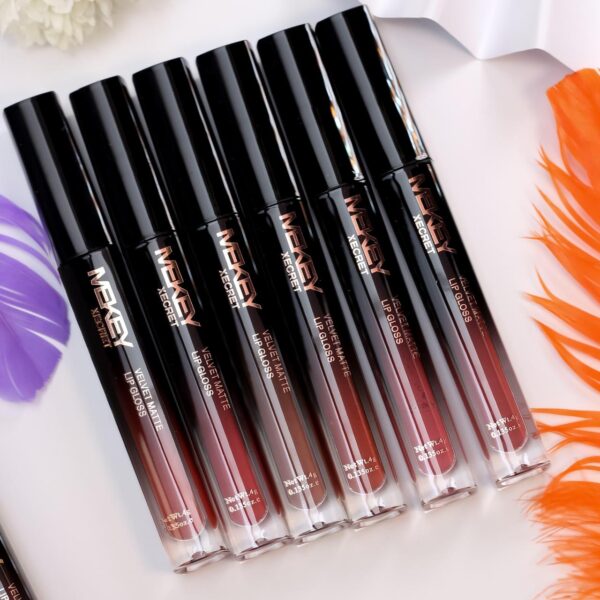 MEKEYXECRET VELVET MATTE LIQUID LIPGLOSS (12 Shades Available): - Image 19