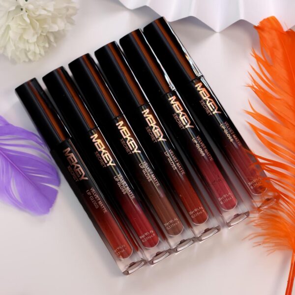 MEKEYXECRET VELVET MATTE LIQUID LIPGLOSS (12 Shades Available):