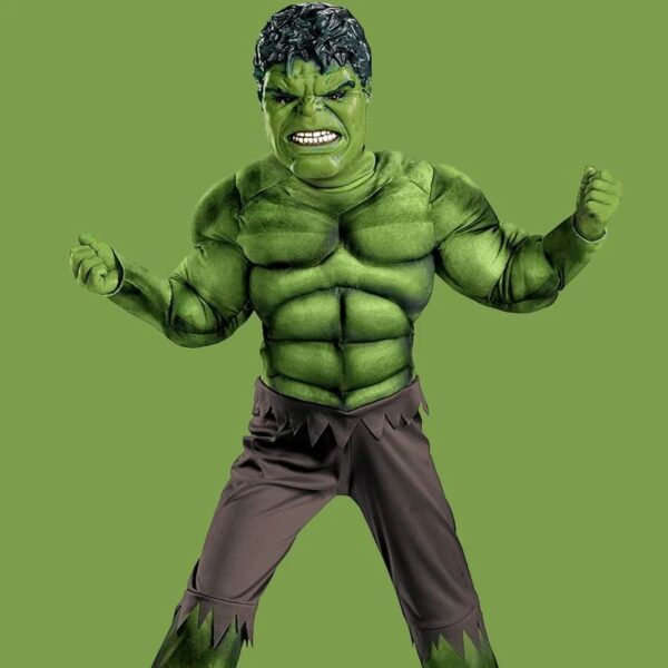 Deluxe Hulk Costume for Boys