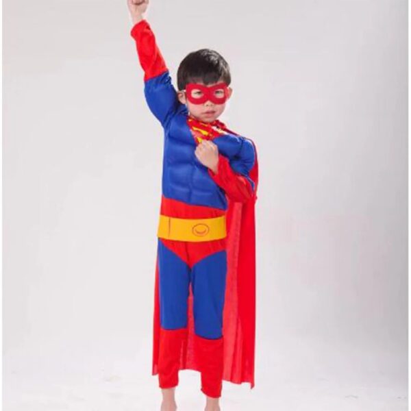 Superman Muscle Costume For Kids