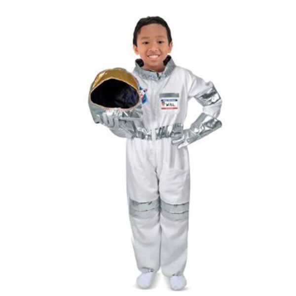 Astronaut Costume For Kids Child Astronaut Dress Spaceman Costume Child With Astronaut Gloves And Spaceman Headpiece