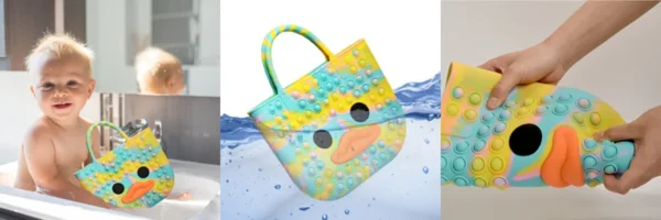 Push Pop It Duck Shape Hand Bag - Image 5