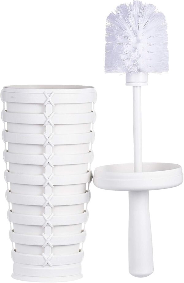 Primanova Palm Plastic Toilet Brush(E22-01-01 White),(E22-01-07 Grey),(E22-01-07 Beige),(E22-01-10 Brown): - Image 2