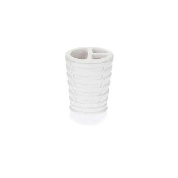 Primanova Palm Toothbrush Holder, White Color(M-E59-01):