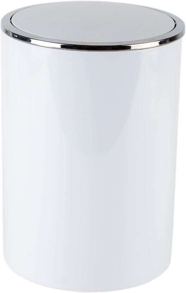 Primanova LENOX 6LT WASTE BIN, WHITE(M-E35-01): - Image 2