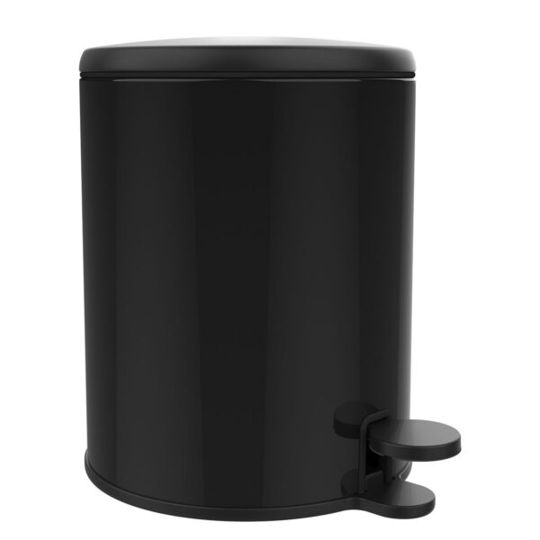 Primanova CIGO MATT WASTE BIN 6LT (M-E41-06-06) (MAT BLACK)(M-E41-01-07 MAT WHITE): - Image 3