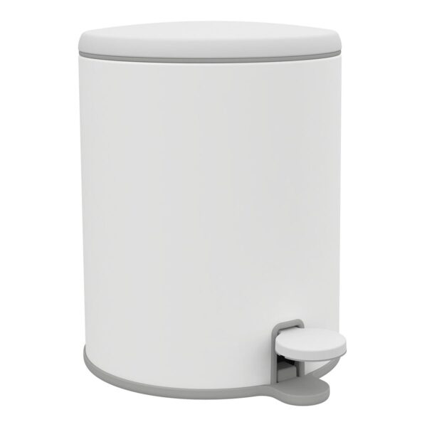 Primanova CIGO MATT WASTE BIN 6LT (M-E41-06-06) (MAT BLACK)(M-E41-01-07 MAT WHITE):