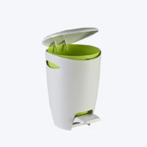 Primanova 5 Liters Fely Waste Bin With Inner Basket (E04-05)(E04-08) (E04-04) Green Orange Red Turkey Made