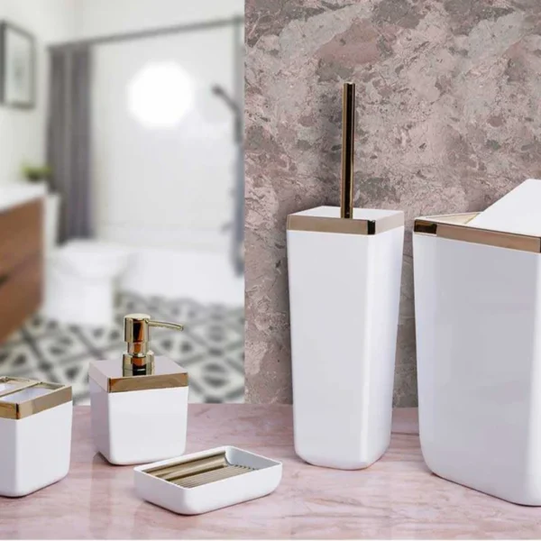 Primanova Toskana Bathroom Set  (M-SAS01-01AWhite)(BlackM-SAS01-25A)