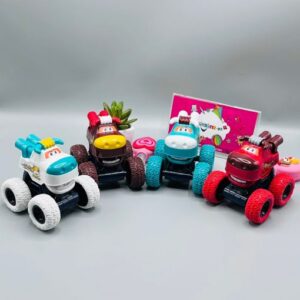 Friction Powered Cartoon Monster Truck Assortment