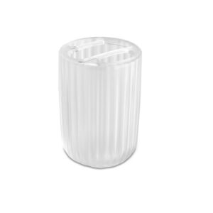 Primanova Polar Toothbrush Holder, Transparent (D-20652 Natural Grey):